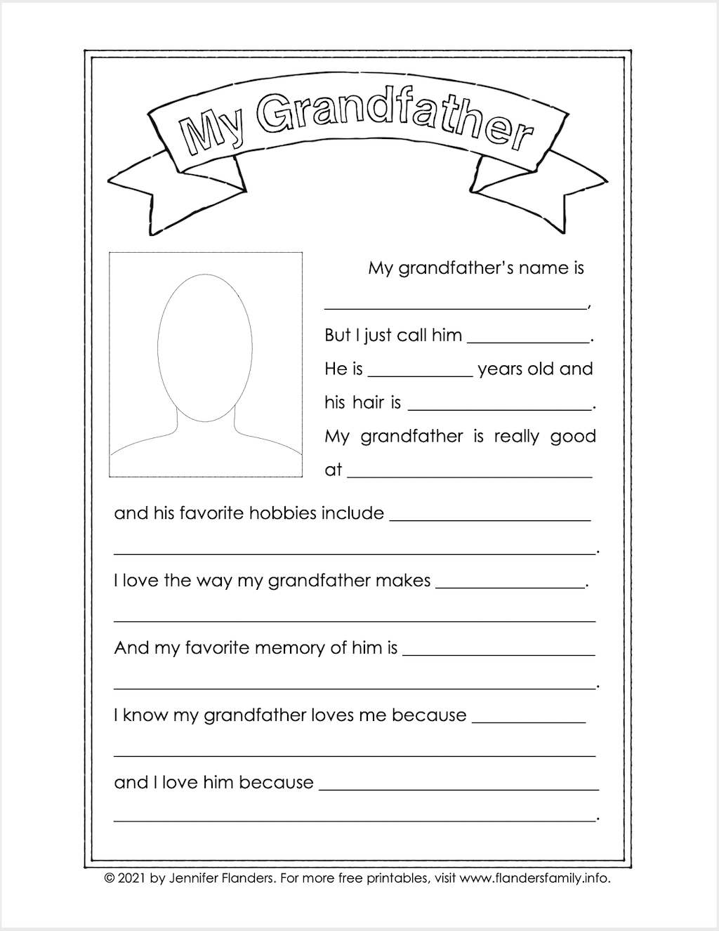 Grandparents Day Printables