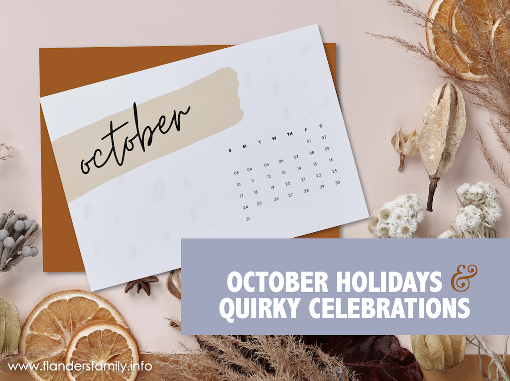 October Holidays & Quirky Celebrations