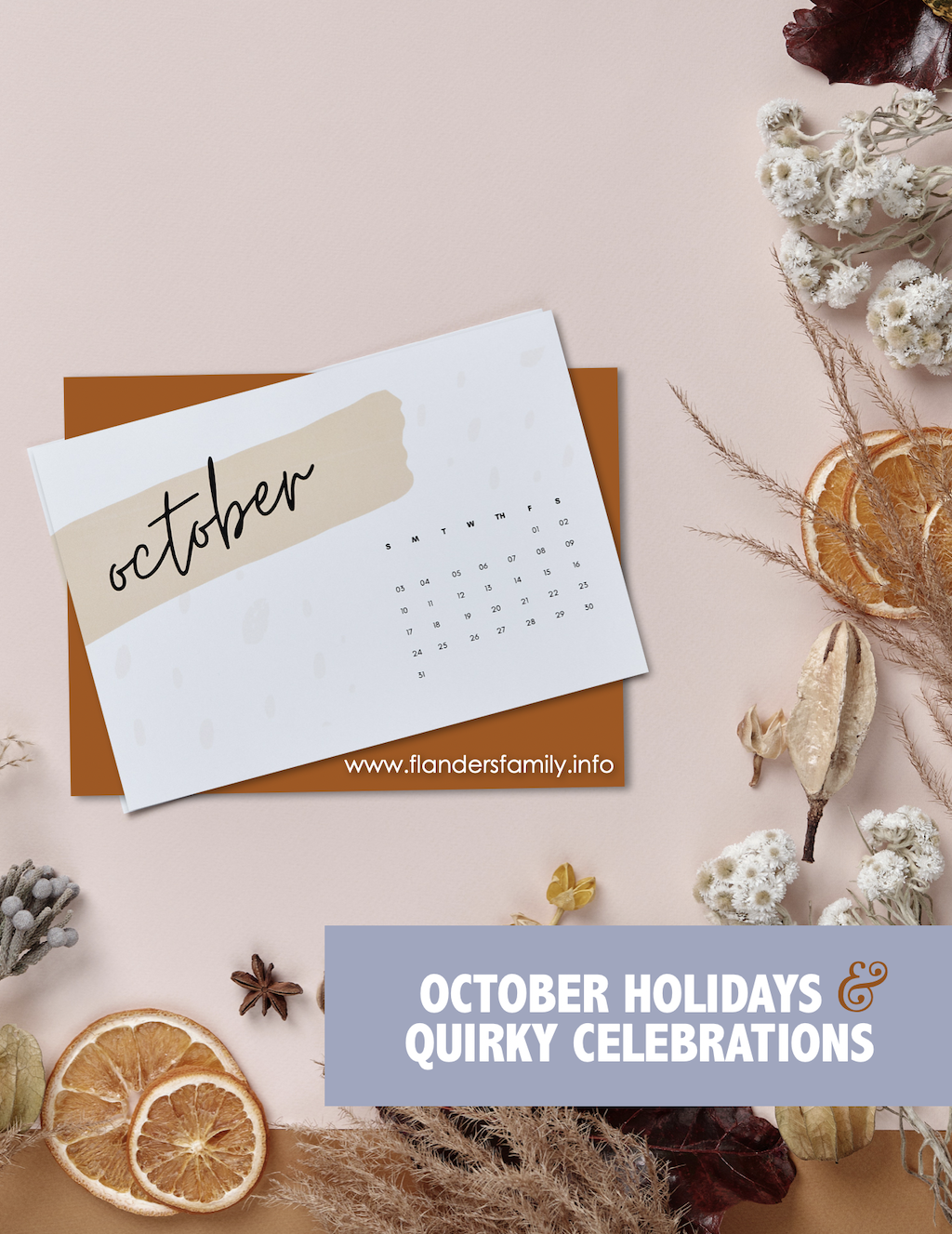 October Holidays & Quirky Celebrations