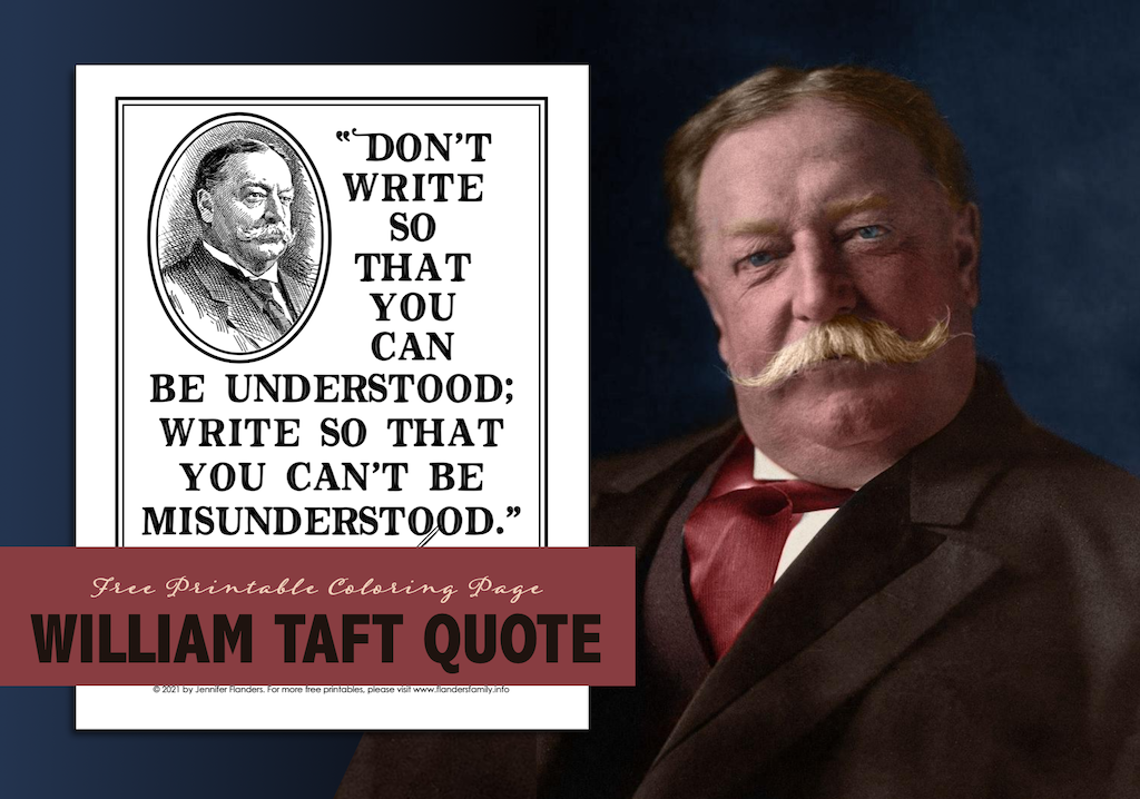 William Taft Quote