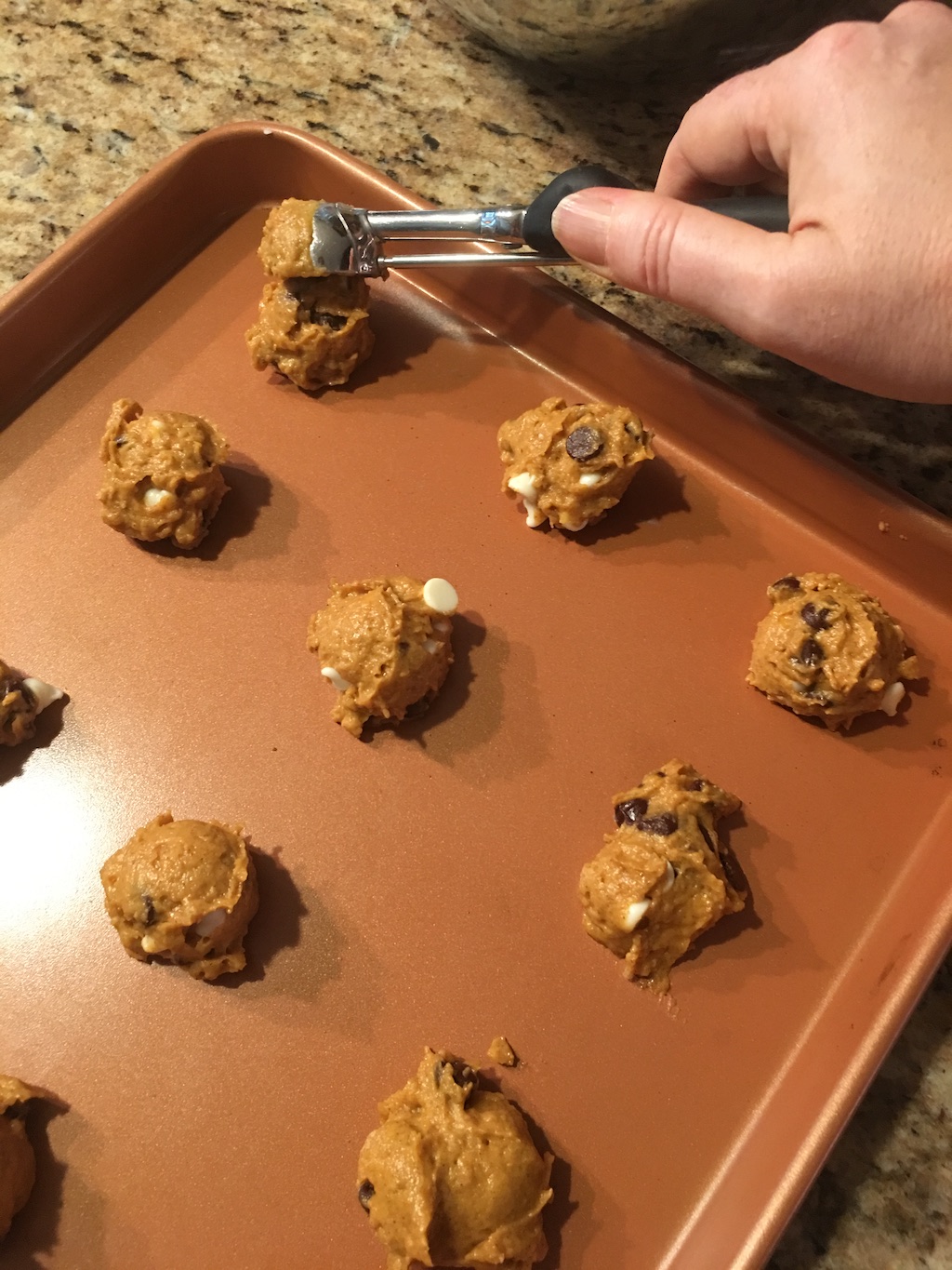 Pumpkin Chocolate Chip Cookies