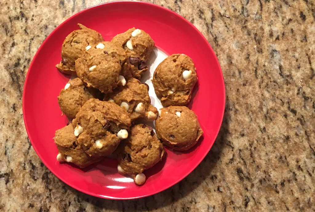 Pumpkin Chocolate Chip Cookies