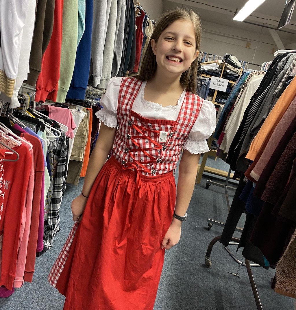 Thrifted Dirndl