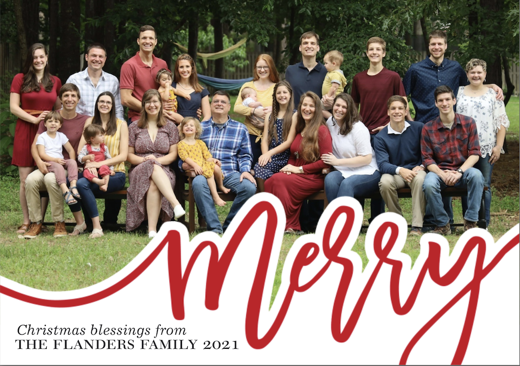 2021 Christmas Card - Front