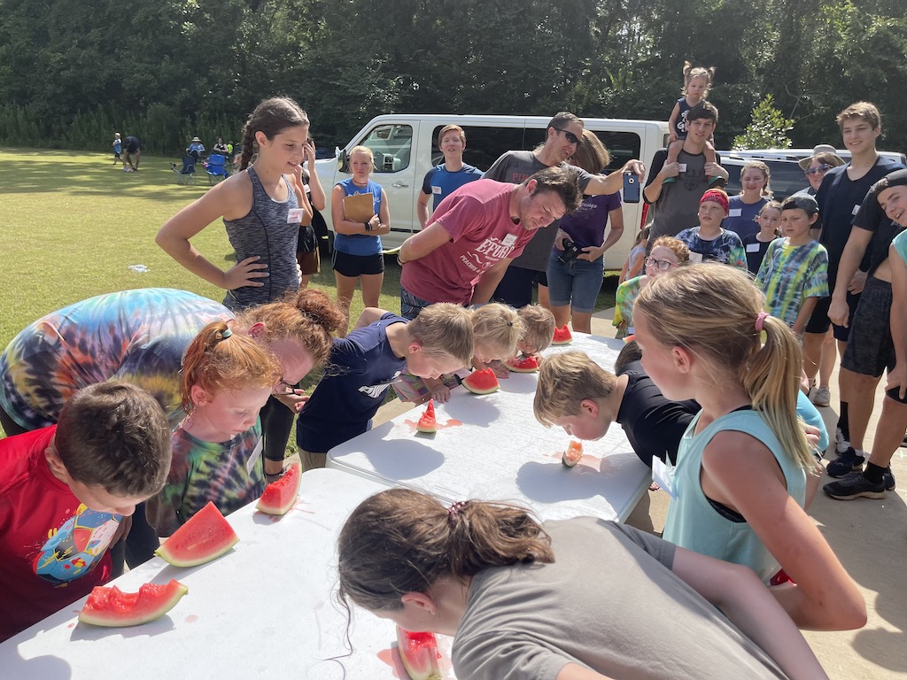 Family Olympics Watermelon 