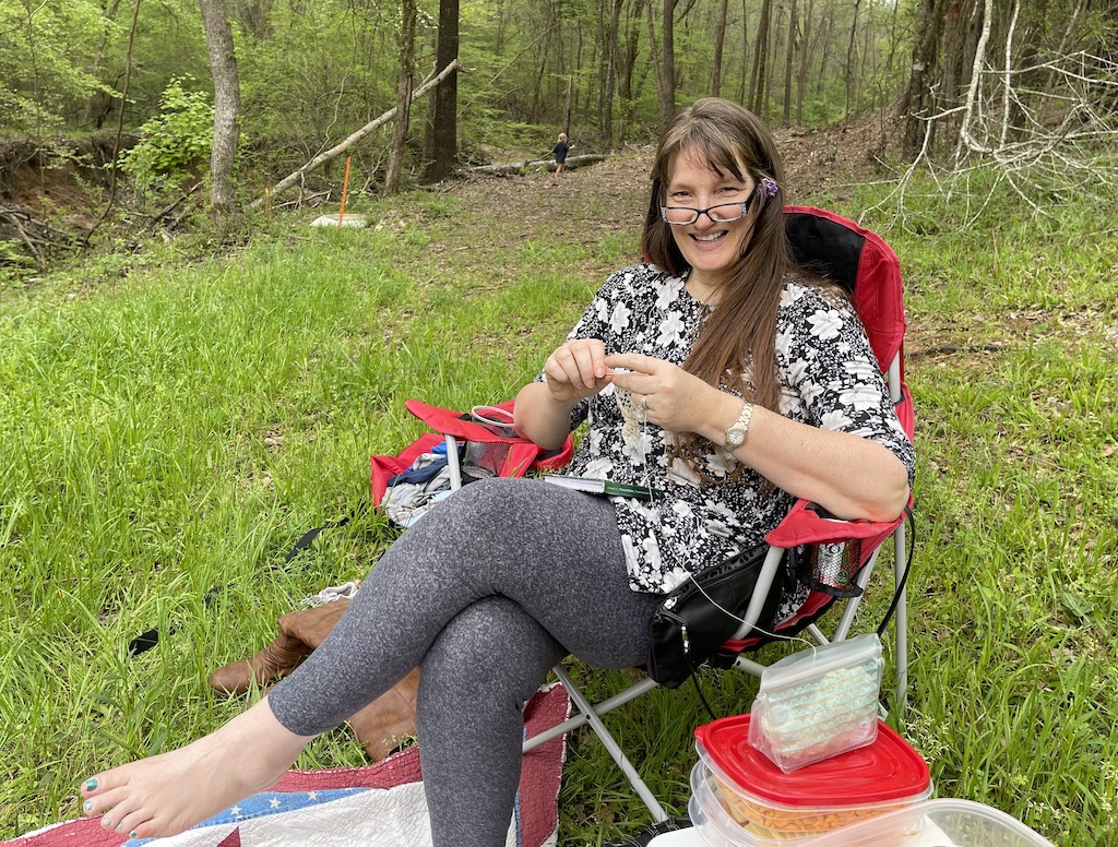 Crochet in Field