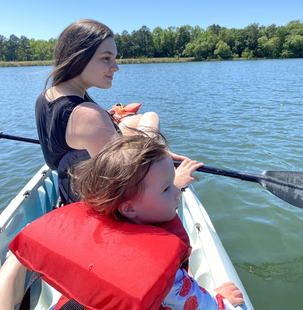 2021 Happenings - Bekah on Kayak