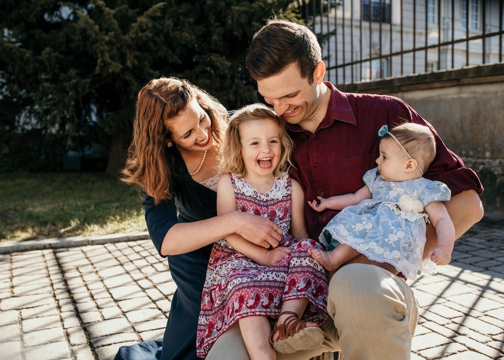 David and family in Germany