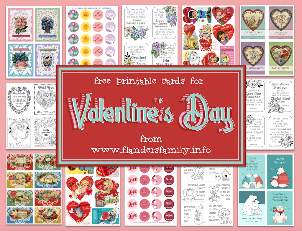 Free Printable Valentines 