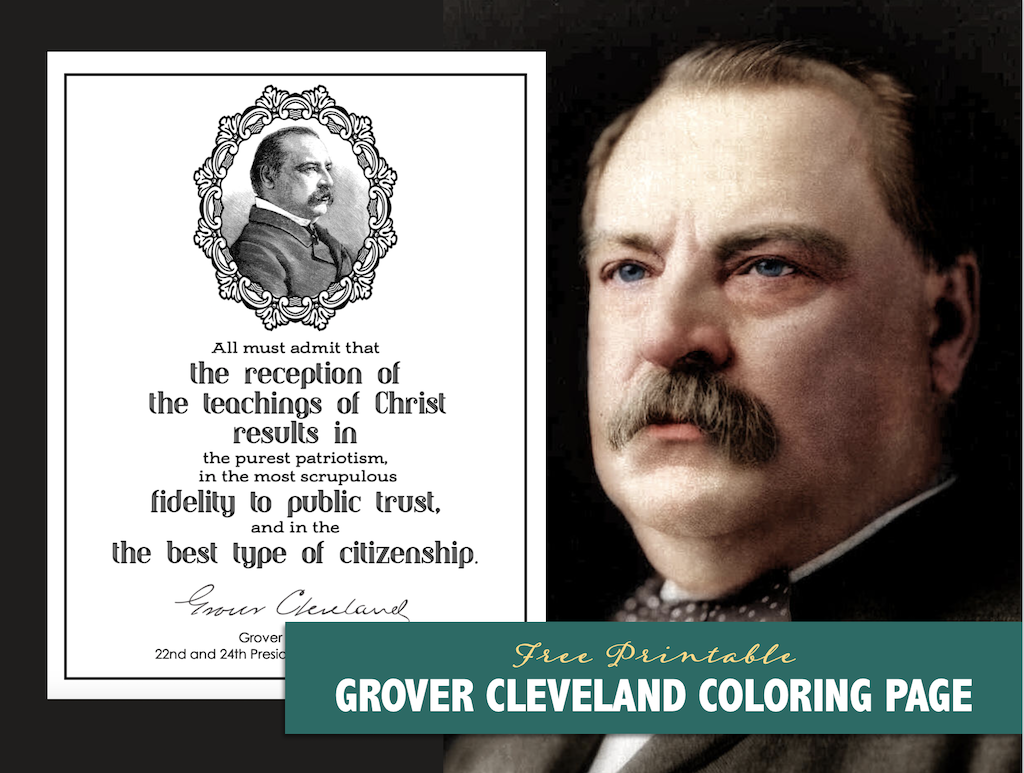 Grover Cleveland Coloring Page