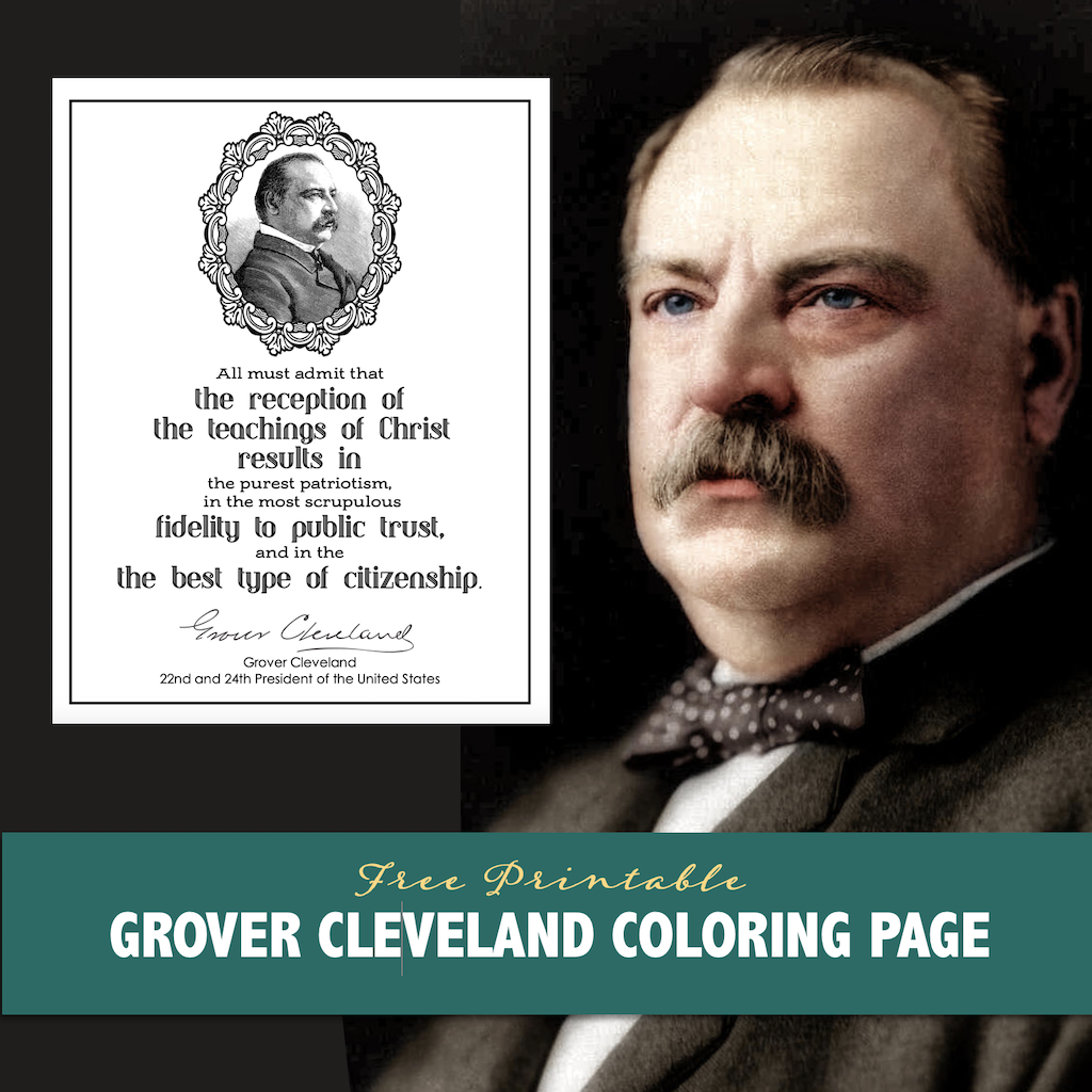 Grover Cleveland Coloring Page