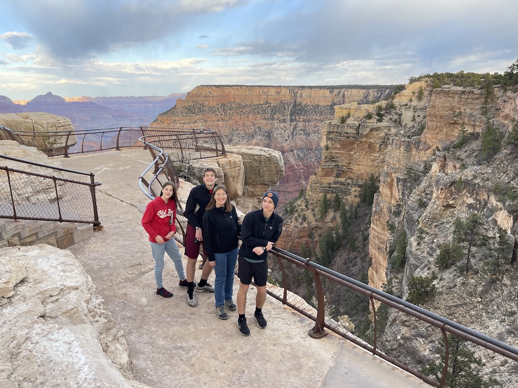 Flanders Family at Grand Canyon