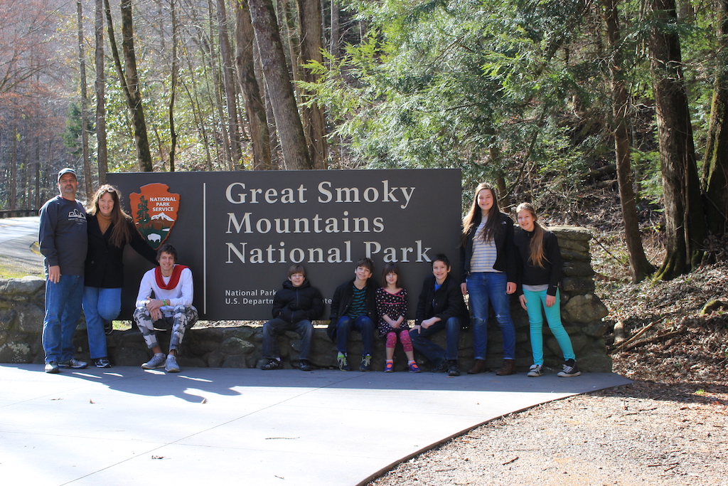 Flanders Family at Great Smoky Mountains