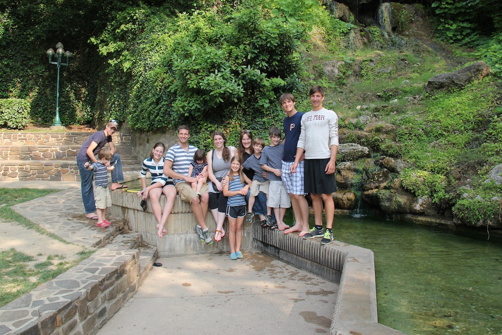 Flanders Family at Hot Springs