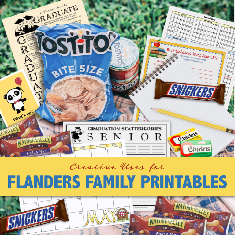 Smart Uses for Flanders Family Printables