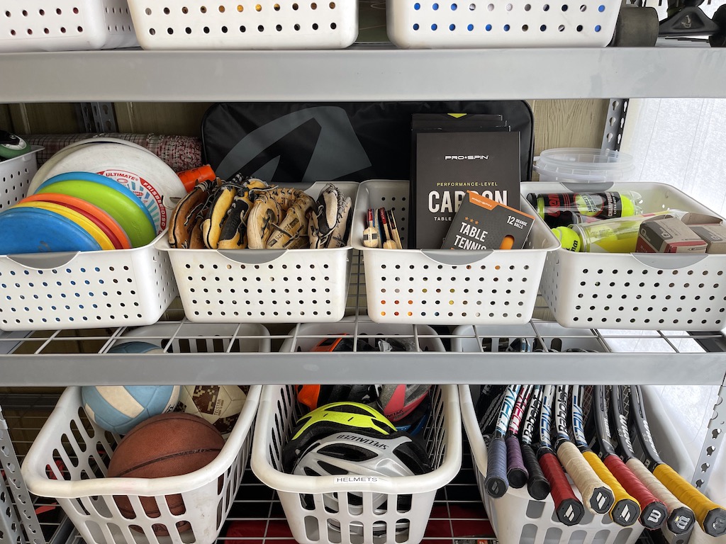 50 Ways to Organize - Sports Equipment