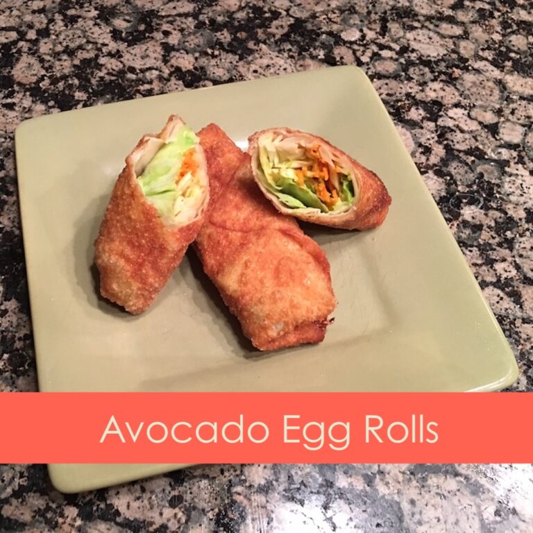 Avocado Egg Rolls: Yum!