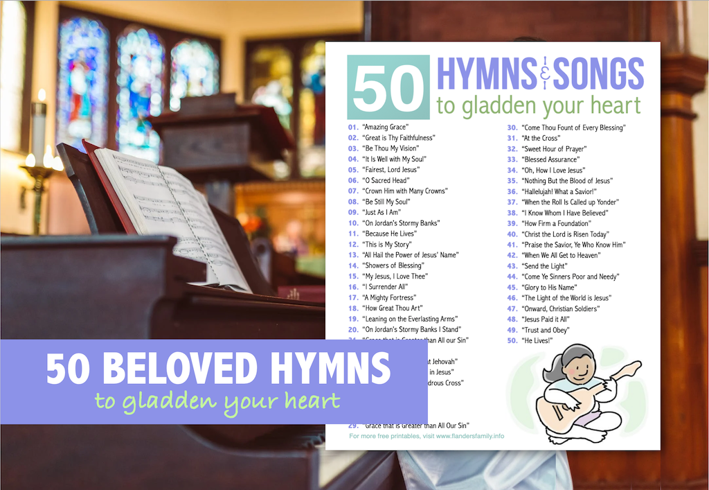 50 Hymns to Gladden Your Heart