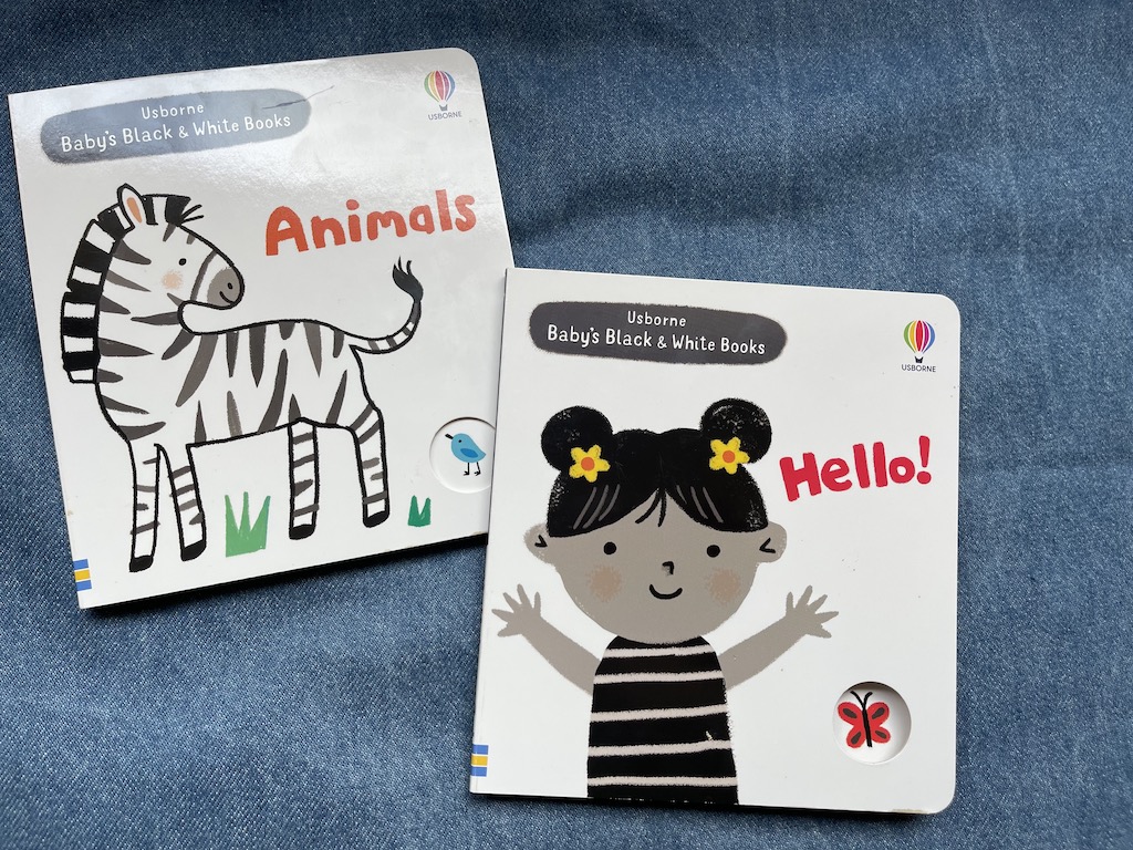 Usborne Black and White Board Books for Babies