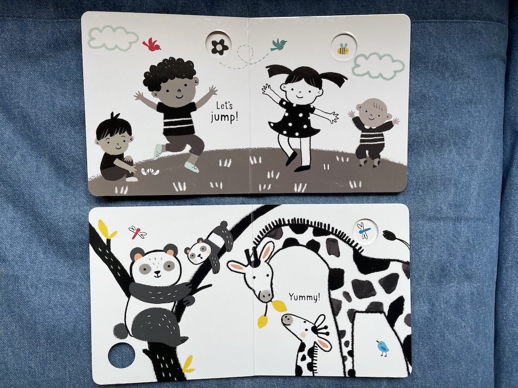 Usborne Black and White Board Books for Babies