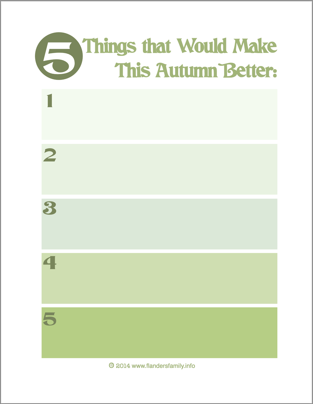 5 Things to Make This Autumn Better