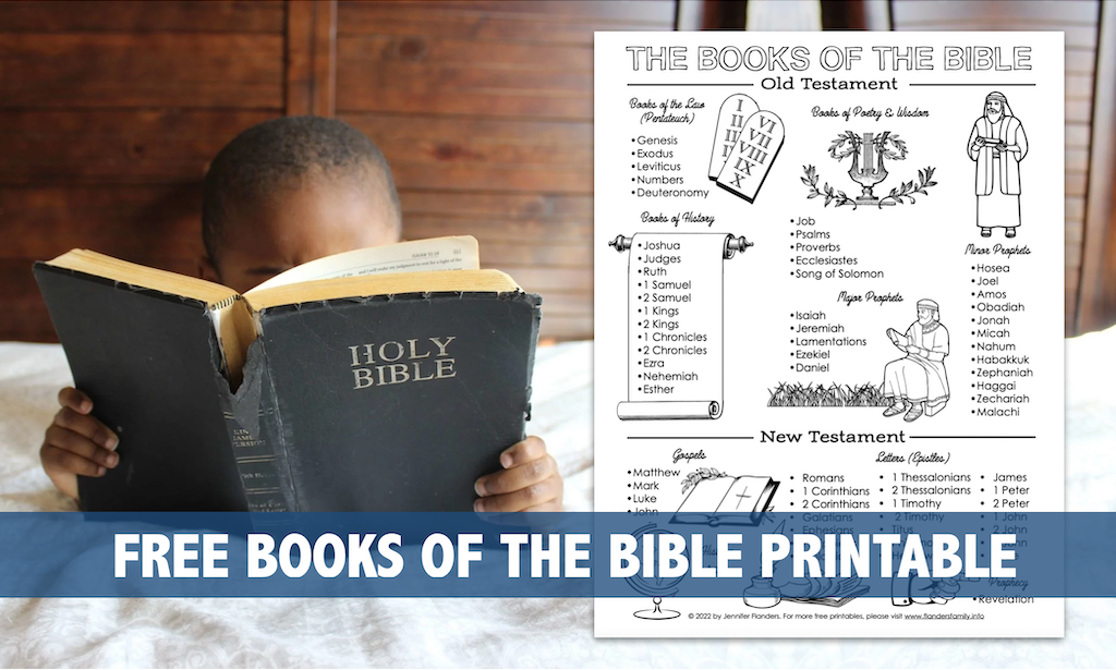 Free Books of the Bible Printable 