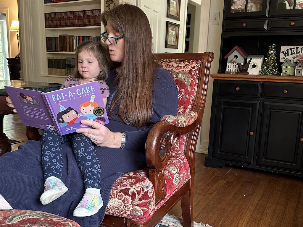 Reading with Grandma