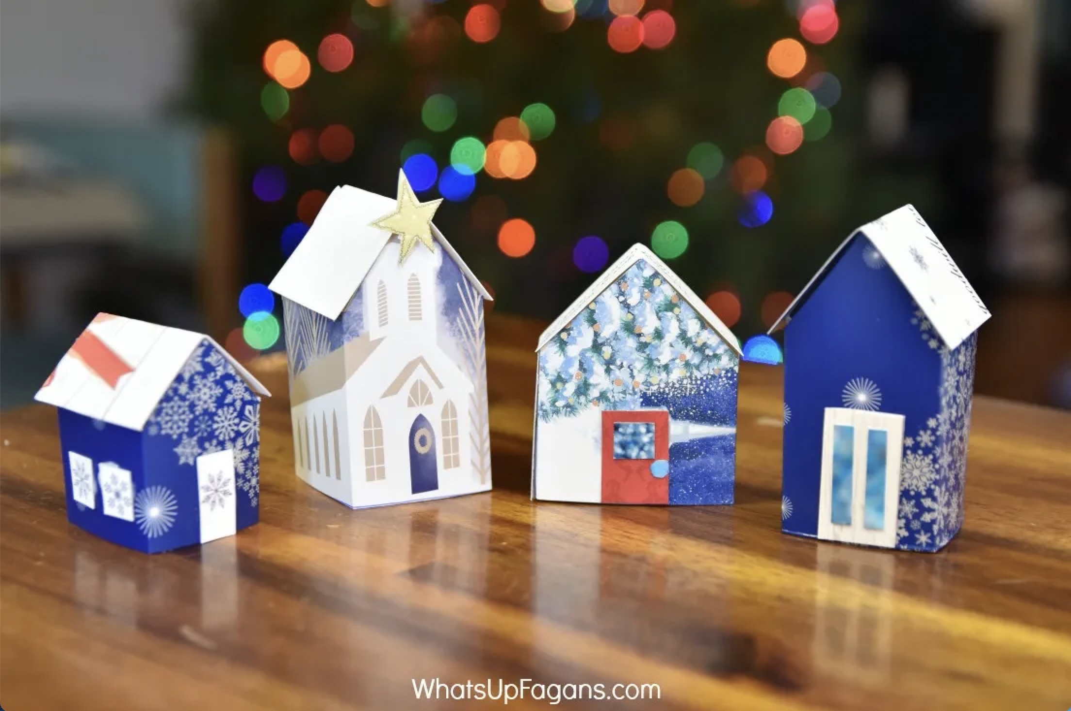 Christmas Card Crafts - Houses