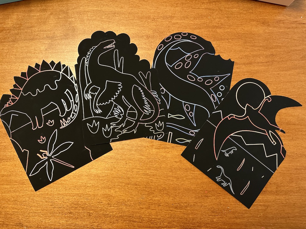 Scratch Art Cards