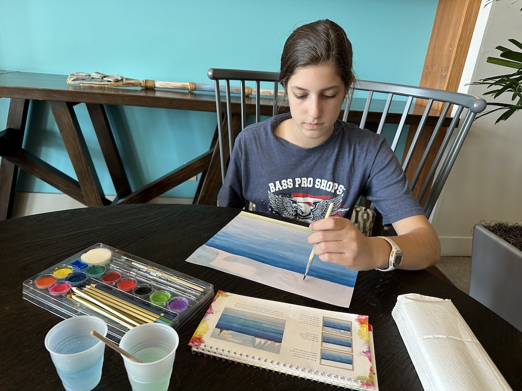 Abby Painting Ships