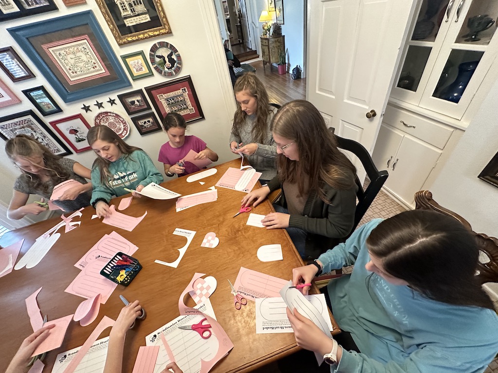 Making Valentines