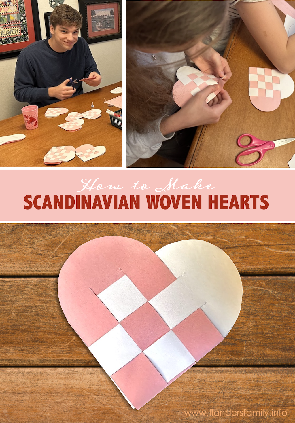 Scandinavian Woven Hearts 