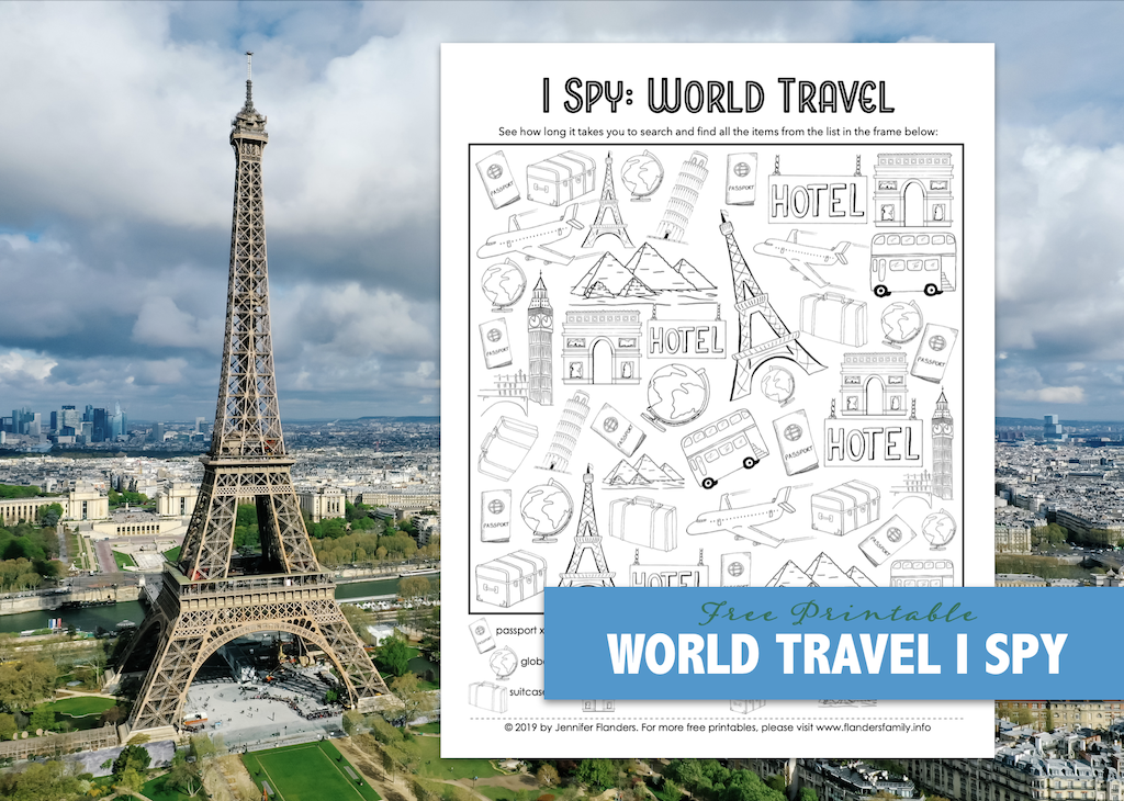 World Travel I Spy 