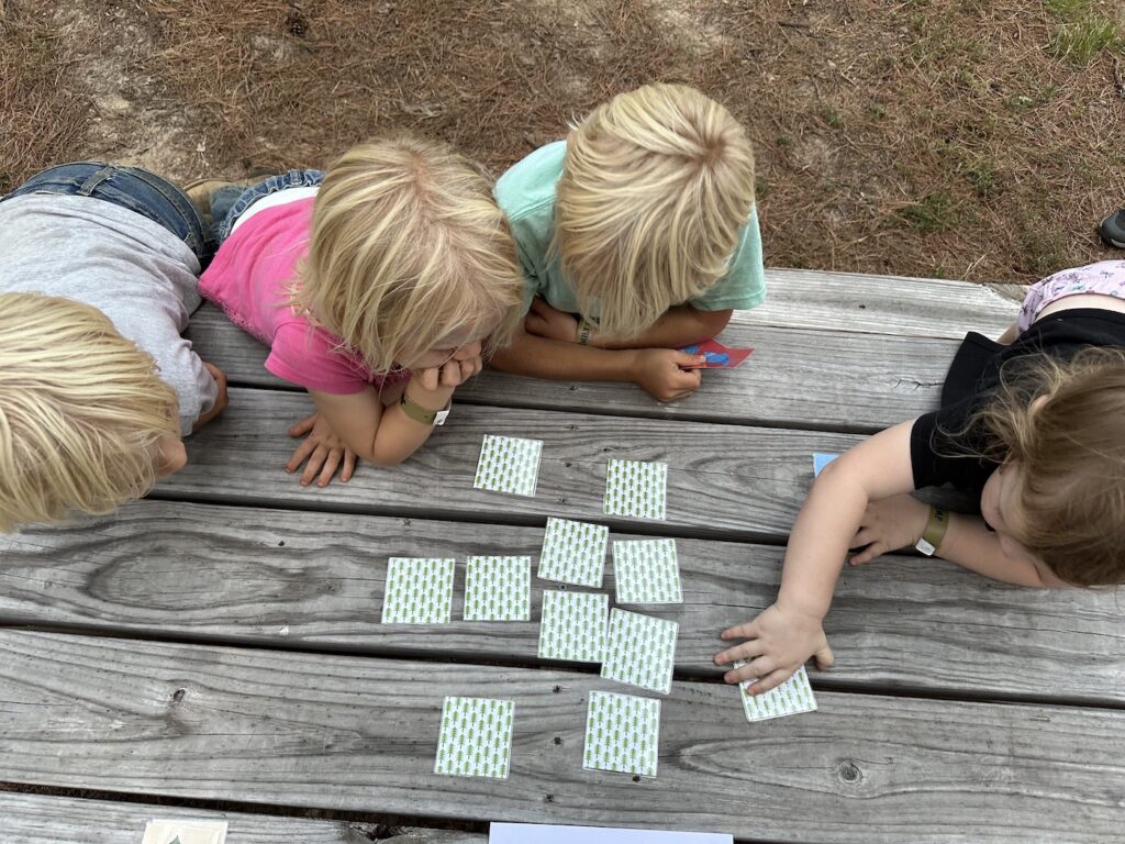 Free Printable Camp Themed Memory Game