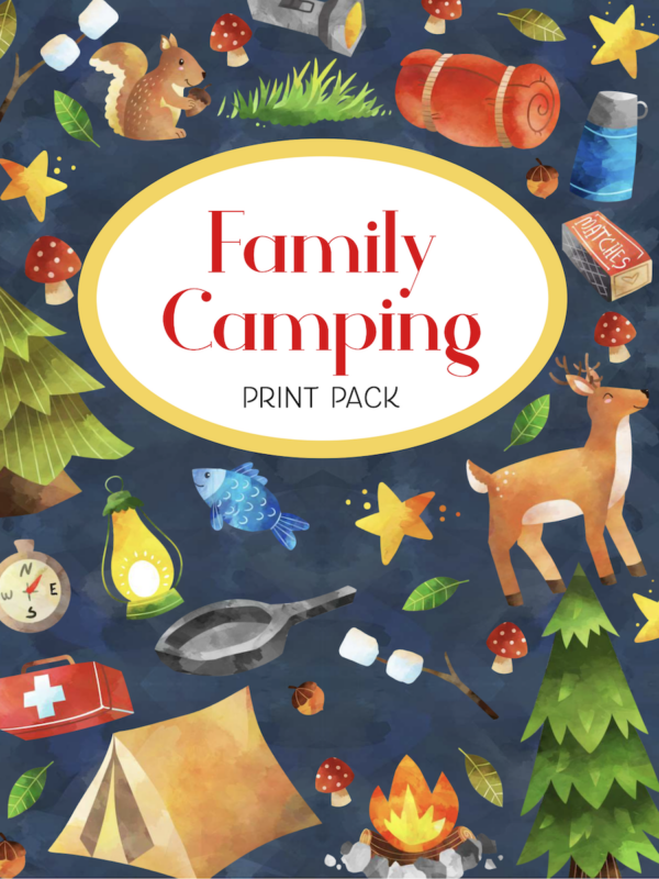 Family Camping Print Pack