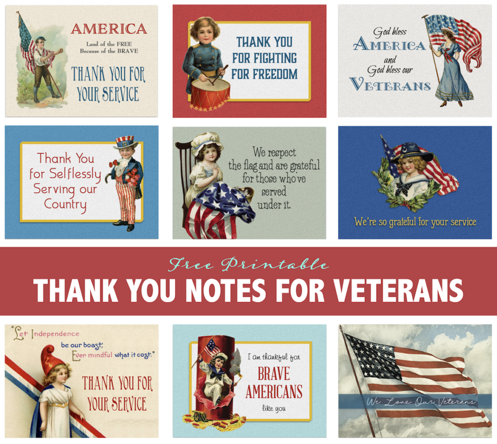 Thank You Notes for Veterans