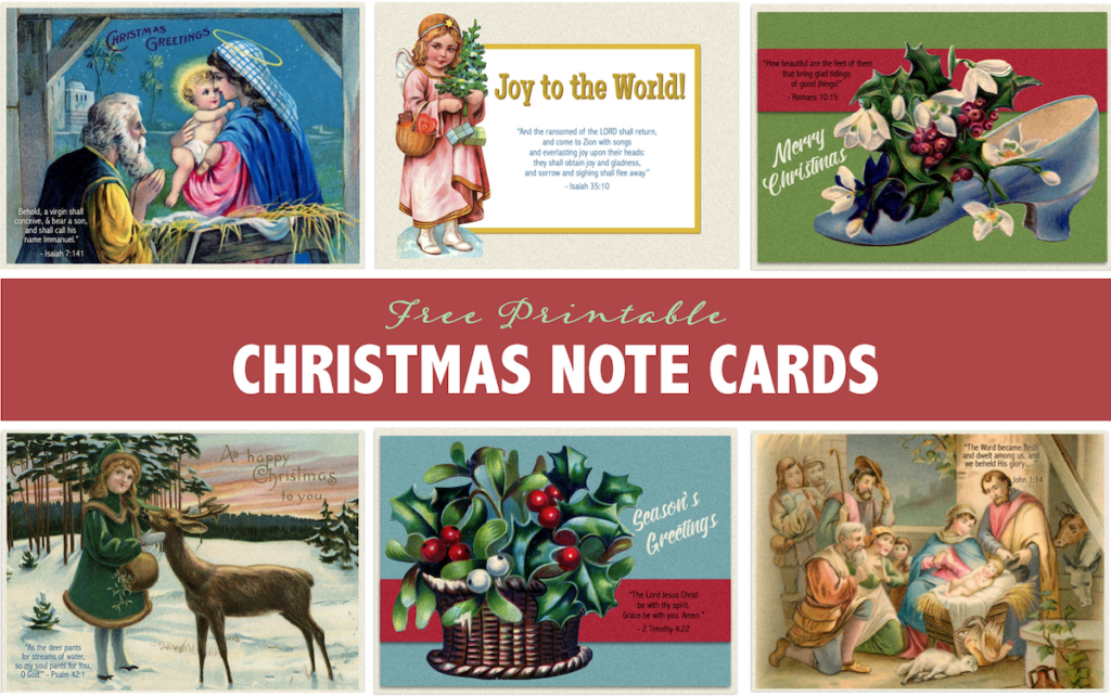 Free Printable Christmas Cards