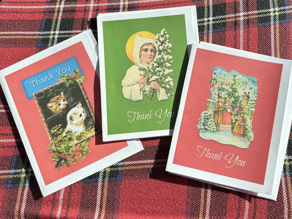 Christmas Thank You Notes