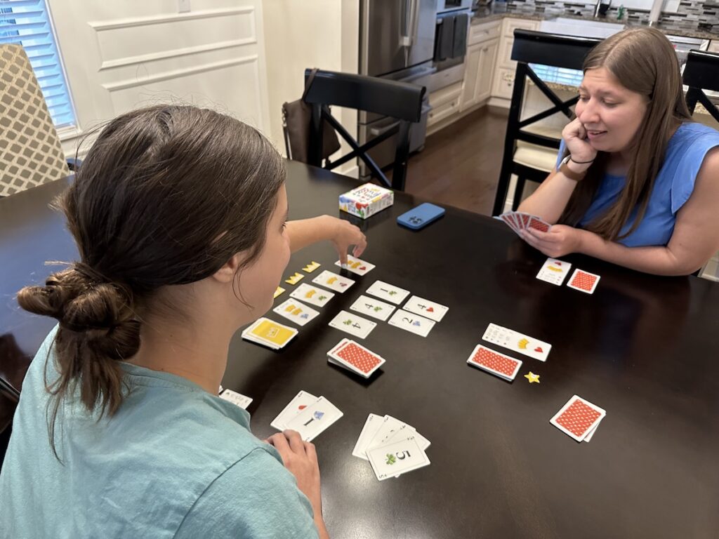 Family Playing Game