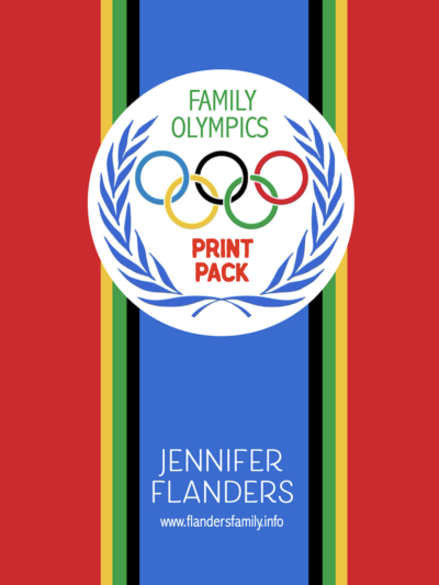 Family Olympics Print Pack