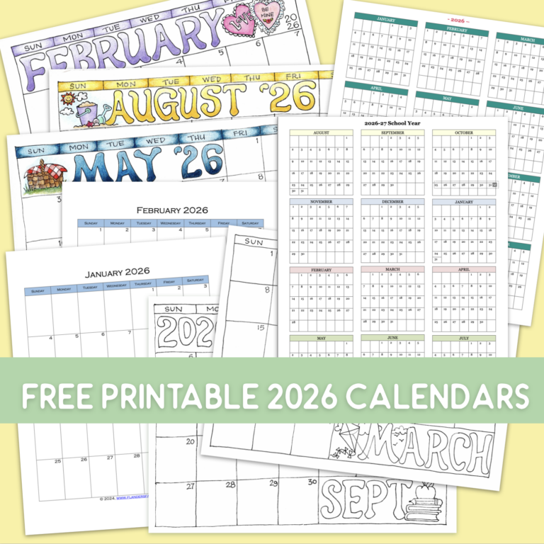 Free 2026 Calendars for Advanced Planning